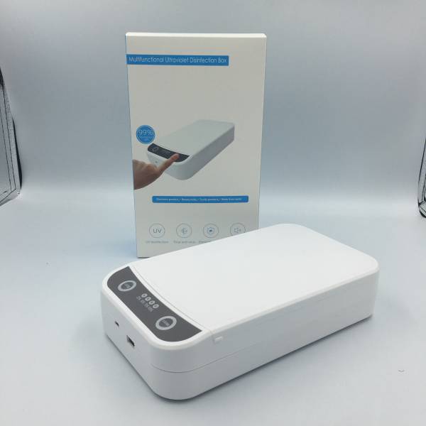 Multifunctional mobile phone disinfection box